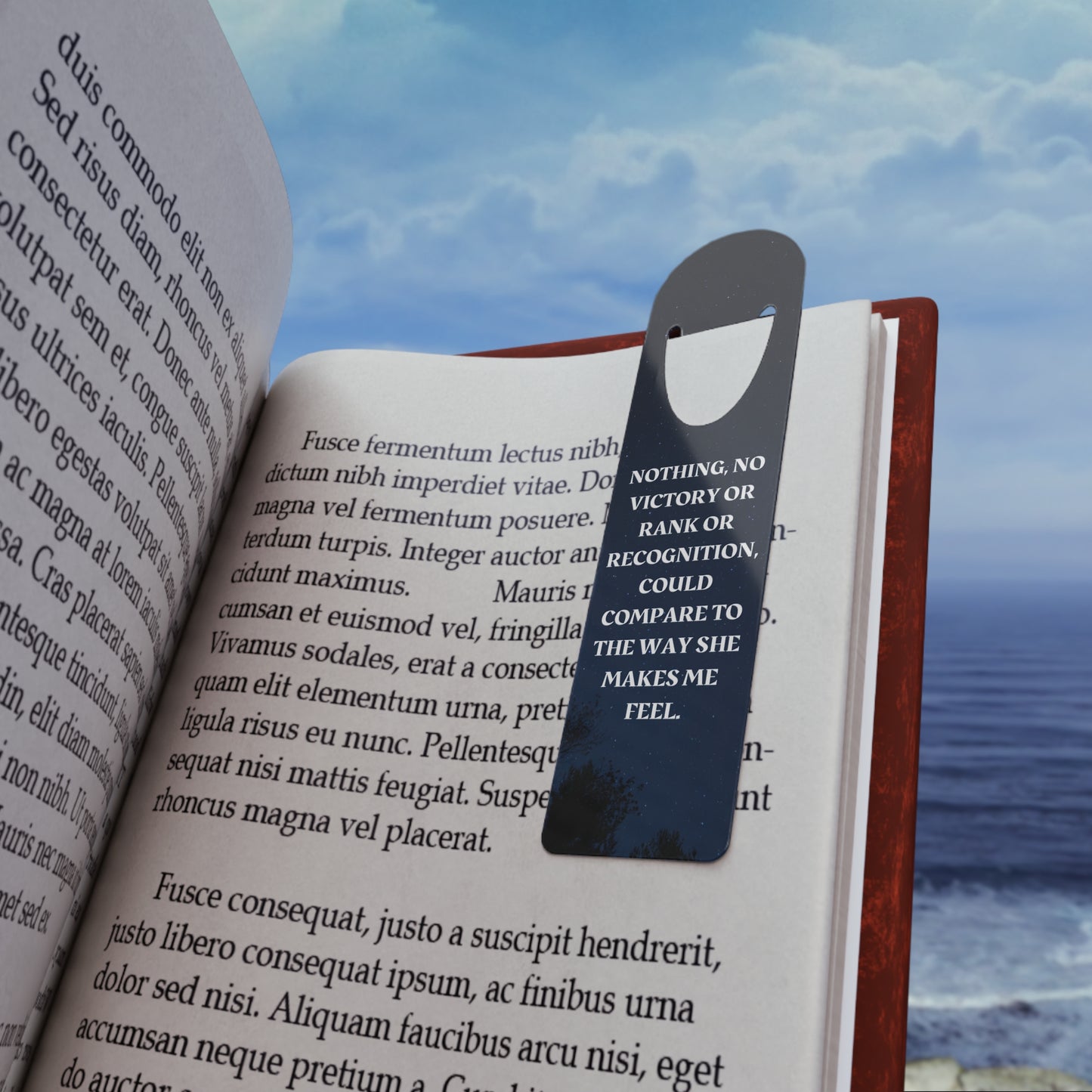 Dark Elf's Secret Baby Bookmark -- Kerym Quote