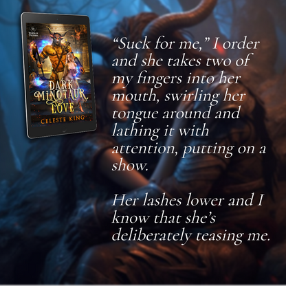 Dark Minotaur Love: A Dark Fantasy Romance