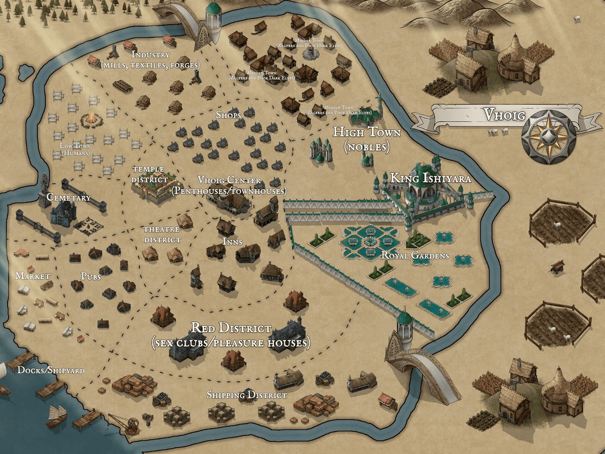 Potica Map Maps of Protheka – Worlds of Protheka